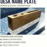 Desk Name Plate