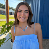 Mediterranean Coastal Charm Station Necklace