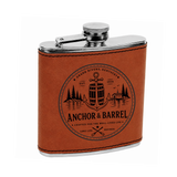 Anchor & Barrel 6oz Flask