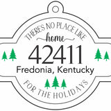 B&C Hand Crafted Zip Code Ornaments