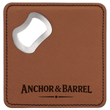 Anchor & Barrel Coaster with Opener