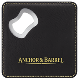 Anchor & Barrel Coaster with Opener