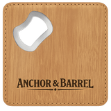 Anchor & Barrel Coaster with Opener