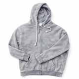 Ribbed Full Zip Hoodie