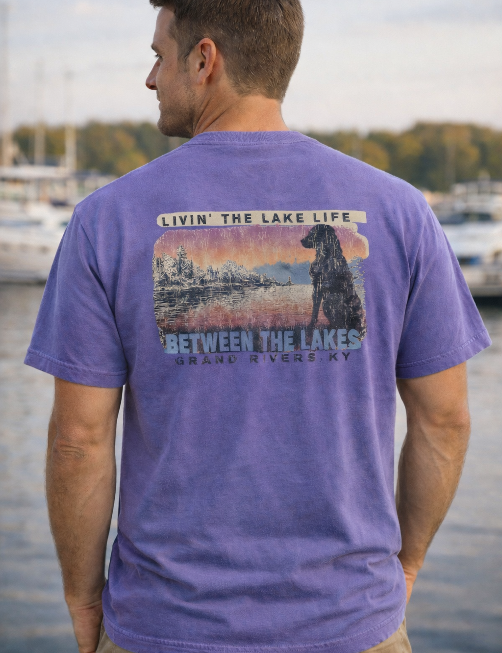 Livin' The Lake Life Between the Lakes Tee