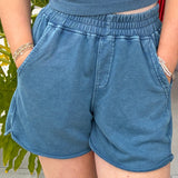 Mineral Washed Terry Short