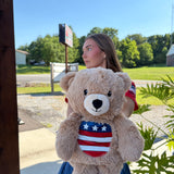 USA Themed Bear Warmie