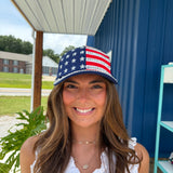 Bling Flag Hat