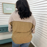 Flower Patch Exposed Seam Top