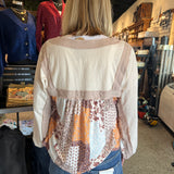 Floral Patchwork Long Sleeve Top