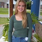 Micro Ribbed Top
