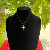Heavenly Pearl Cross Necklace