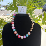 Chunky Candy Necklace Set