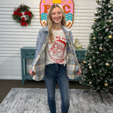 Reversible Corduroy Button Up Jacket