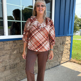 Split Front Ponte Pant