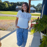Polka Dot Barrel Jeans