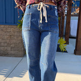 Denim Barrel Jeans