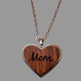Wood Heart Love You More