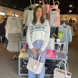 Pinstripe Wide Leg Pants