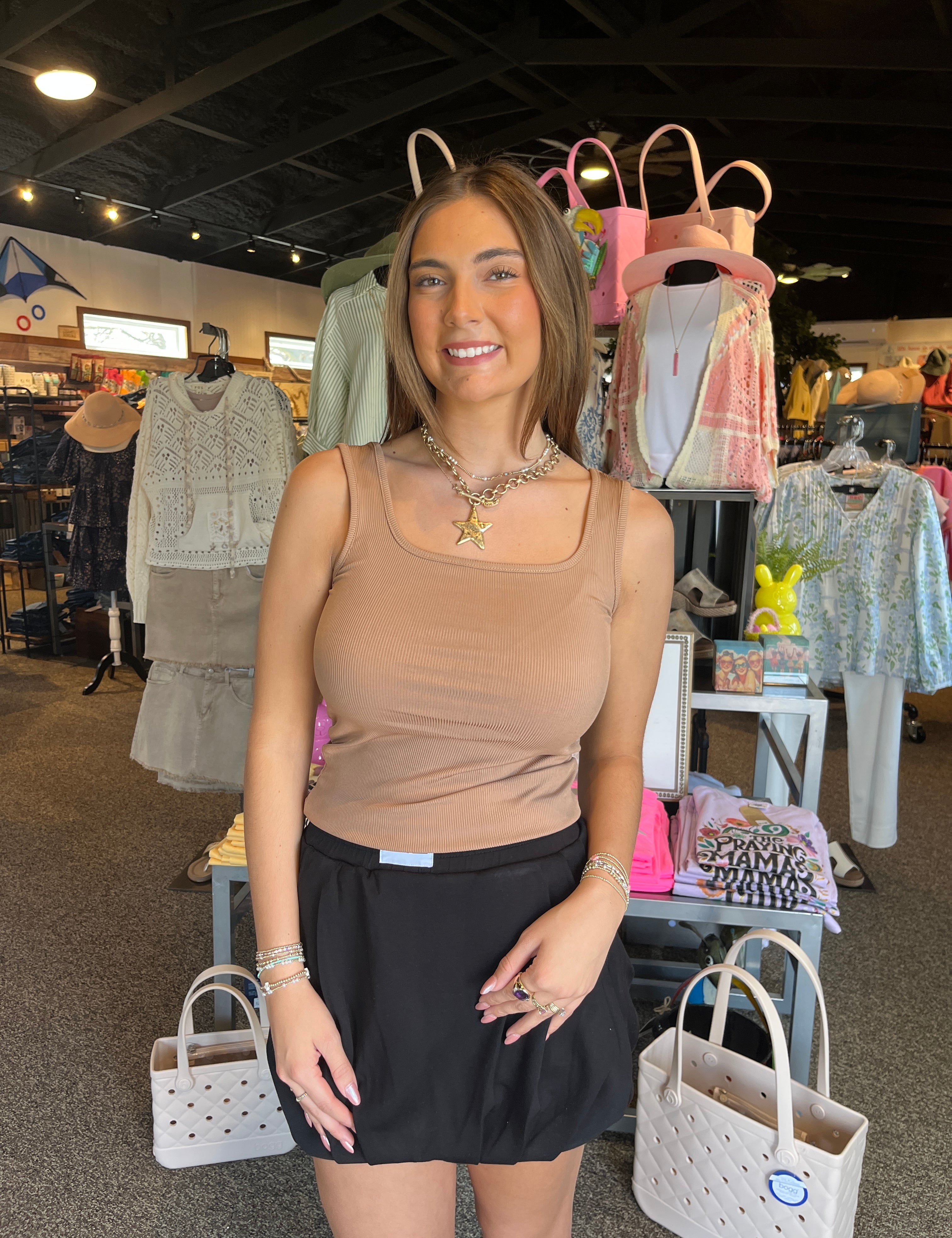 Bella Square Neck Tank