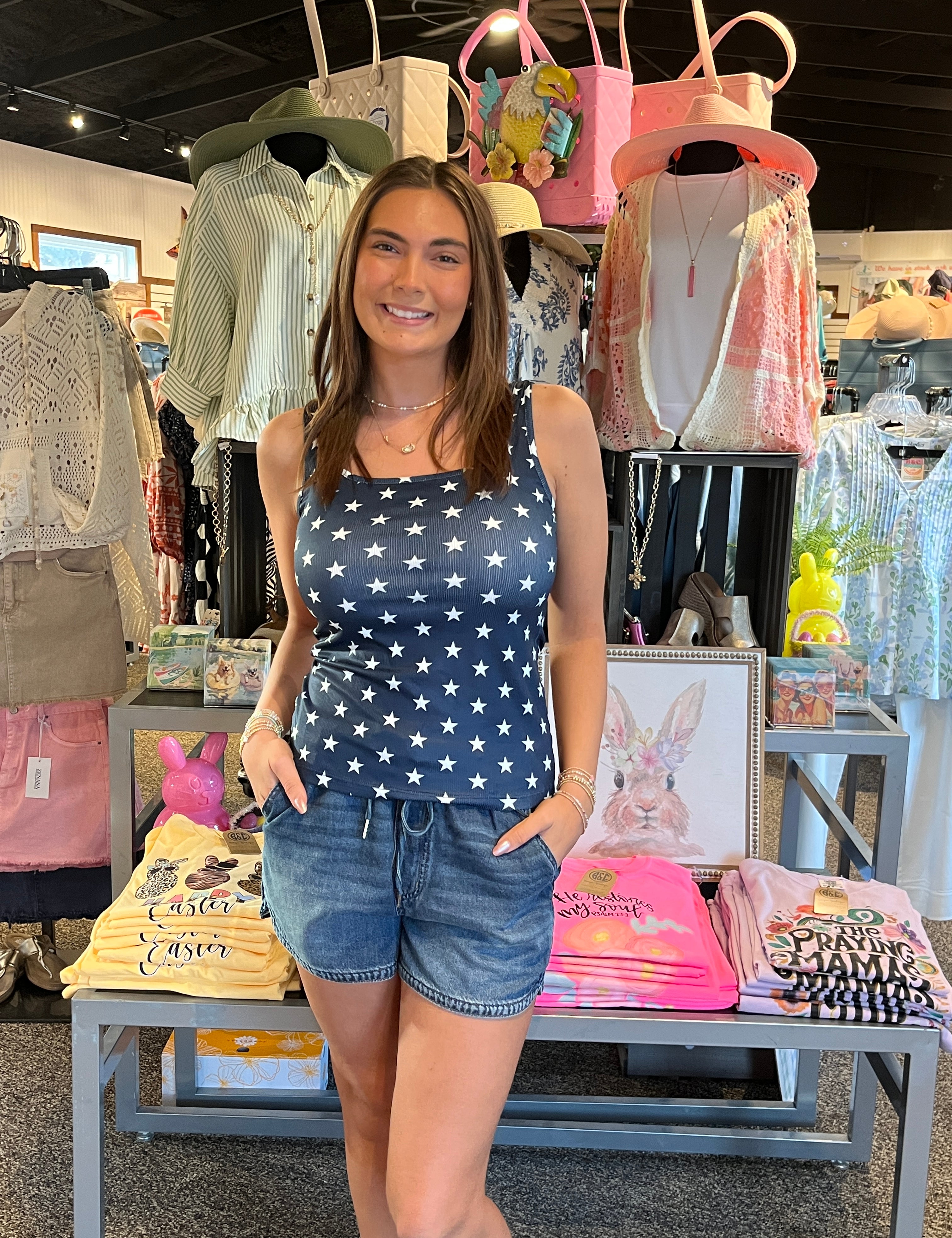 Bella Square Neck Tank