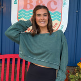 Raw Edge Sweatshirt