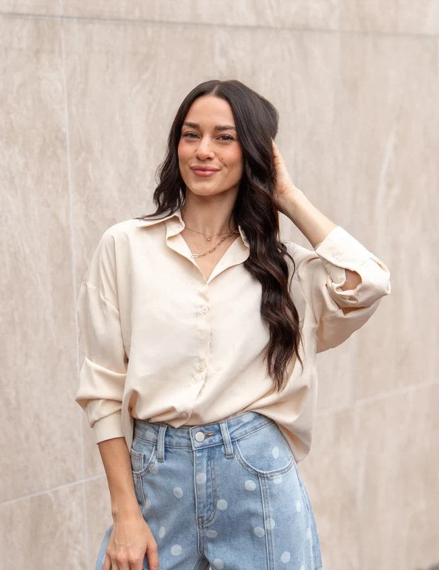Kathryn Button-Up
