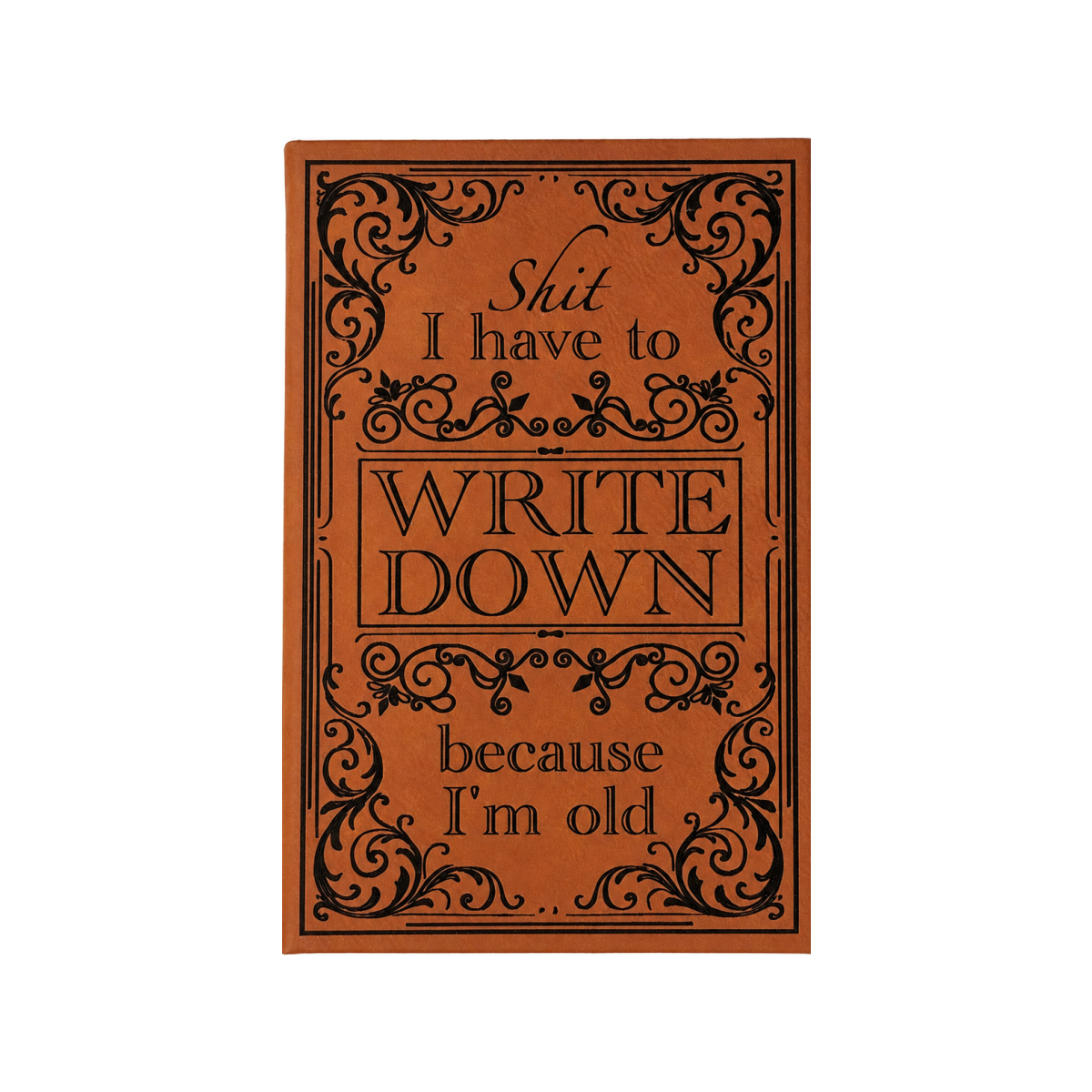 Anchor & Barrel Engraved Journals