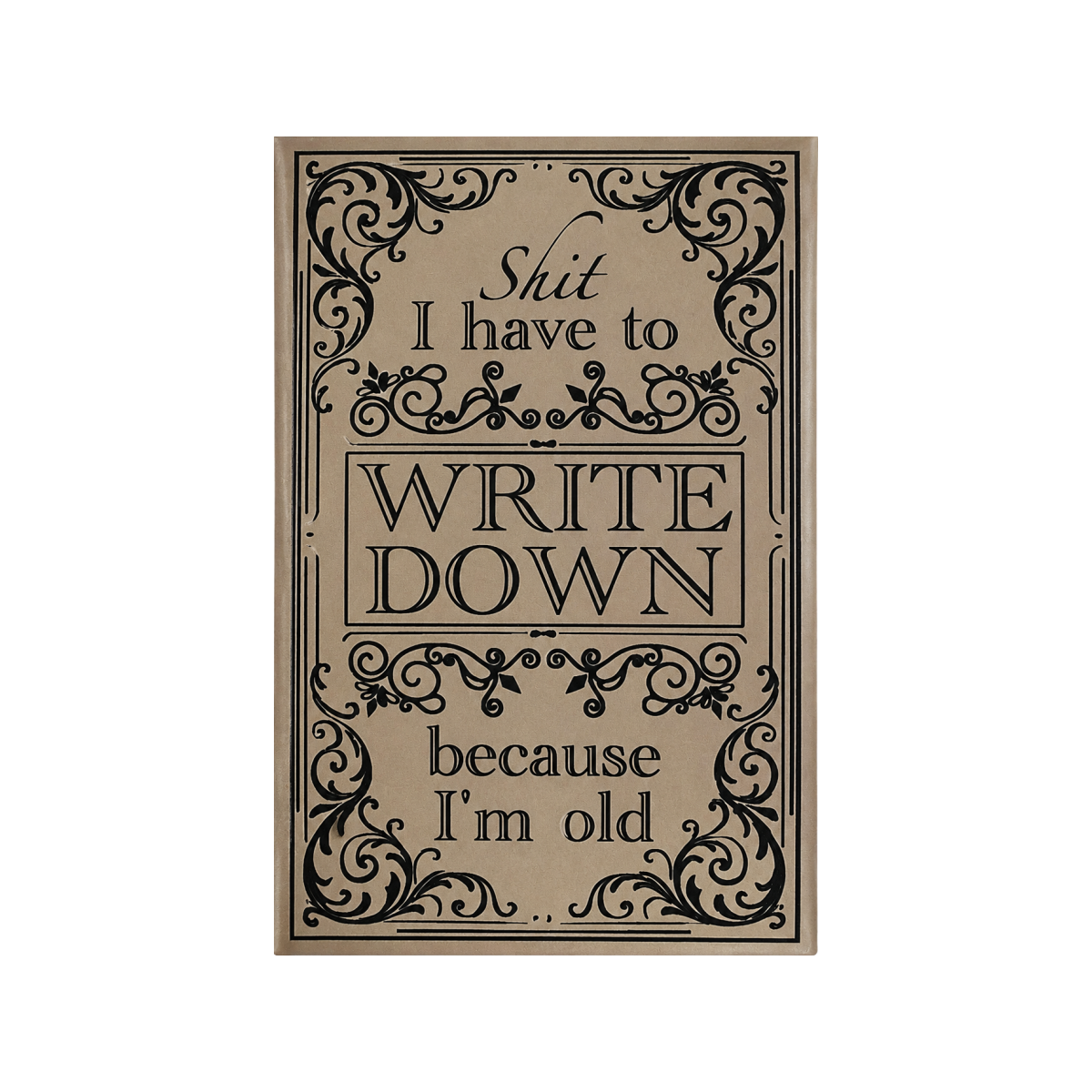 Anchor & Barrel Engraved Journals