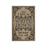 Anchor & Barrel Engraved Journals