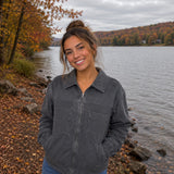 Collared Zip Up Jacket