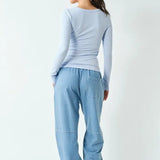 Micro Ribbed Top