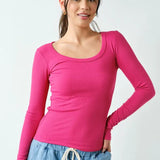 Micro Ribbed Top