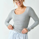 Micro Ribbed Top