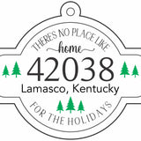 B&C Hand Crafted Zip Code Ornaments