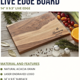 Live Edge Serving Board