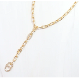 Patterson Link Y Necklace