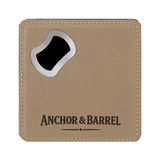 Anchor & Barrel Coaster with Opener