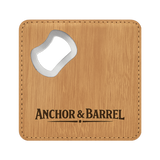 Anchor & Barrel Coaster with Opener