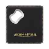 Anchor & Barrel Coaster with Opener