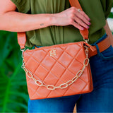 Ariana Saddle Crossbody