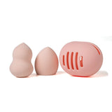 Lemon Lavender On a Blender Makeup Sponges and Case