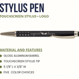 Stylus Aluminum Pen with Stylus