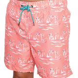 Men's Printed Swim Trunk