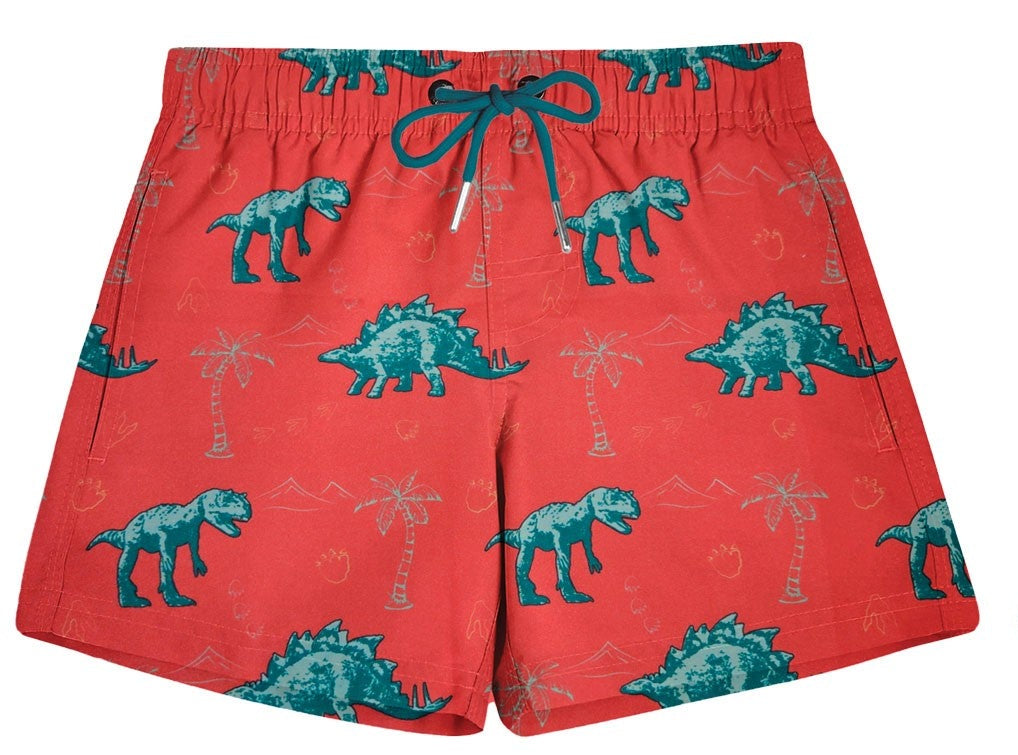 Youth Dinosaur Swim Trunks