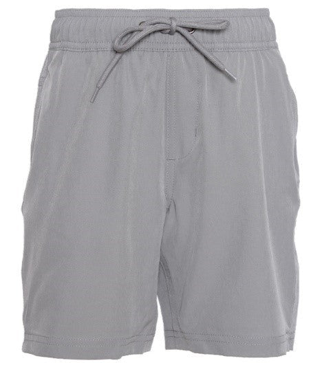 Boy's Solid 3 Pocket Swim Trunk