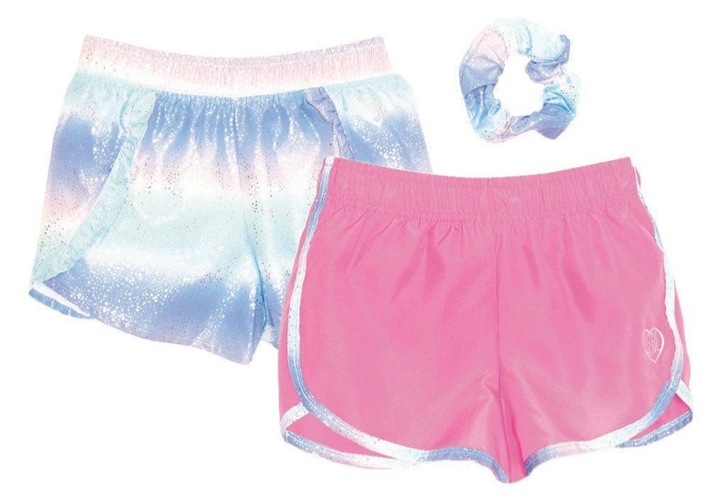 Girls Active Stretch Boardshort Set