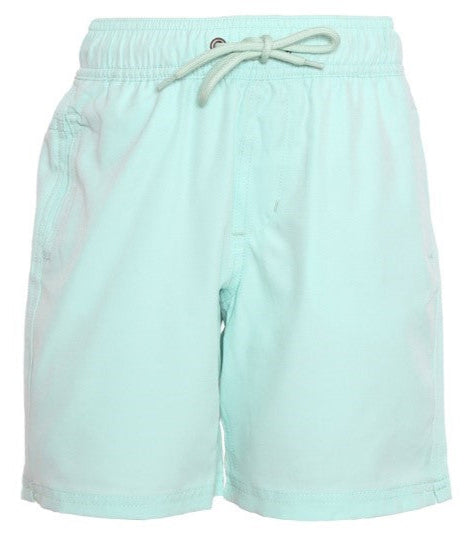 Boy's Solid 3 Pocket Swim Trunk