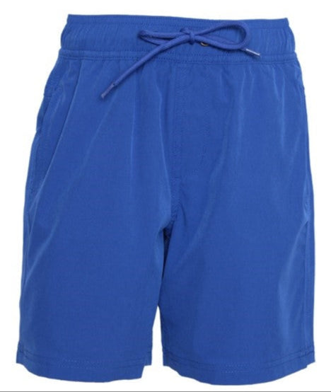 Boy's Solid 3 Pocket Swim Trunk