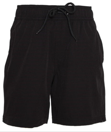 Boy's Solid 3 Pocket Swim Trunk